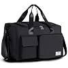 FIORETTO Women’s Gym Duffle Bag with Shoes Compartment, 30L Capacity, Ideal for Travel, Gym, Sports, Duffel, Weekender