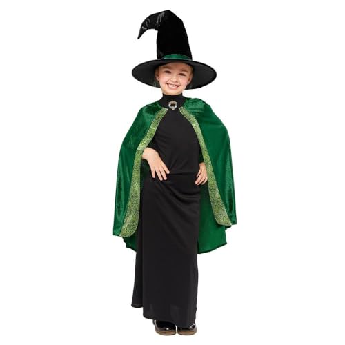 amscan PKT (9912470) Costume de Professeur Mcgonagall pour Fille (8-10 Ans)
