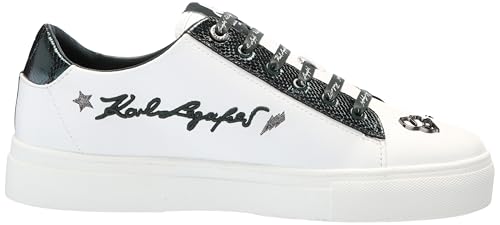 Image of Karl Lagerfeld Women's Cate Pins Lace Up Sneaker