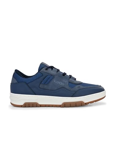 Image of LOQO Men's Vigo Navy Sneakers