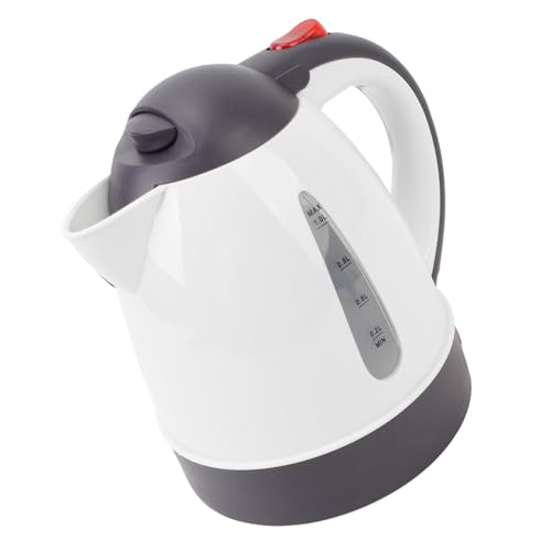 Hervidor eléctrico para auto 12V 1L portátil blanco miniatura 6