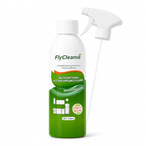 Fly Cleanse Kitchen Cleaner Spray | Multi Surface Kitchen Degreaser | Heavy Duty Grease & Oil Stain Remover | Cleans Gas Stove, Chimney, Sink, Oven, Exhaust Fan, Tiles, Kitchen Appliances (pack 3)