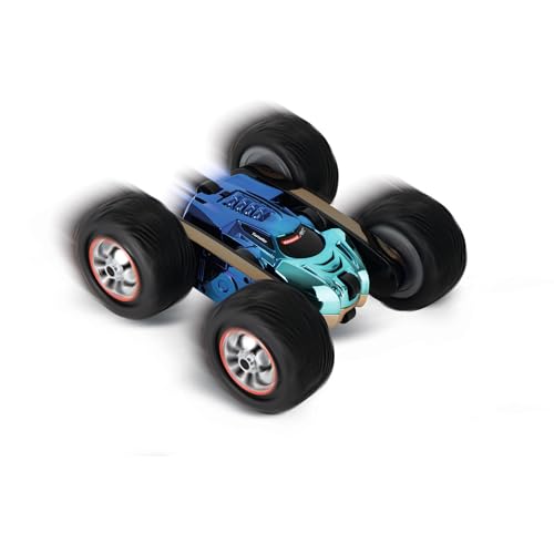 Carrera RC Turnator Color Flip I Ferngesteuertes Fahrzeug mit 360 Bewegungsradius | Chamäleon-Effekt Lackierung | LED-Licht I 20 Min Fahrzeit | Spritzwassergeschützt | Ready to Run | Ab 6 Jahren