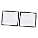 OSALADI Soft Flash Diffuser 2pcs Flash Diffuser Fabric Reflector Foldable Light Cloth Diffuser
