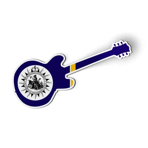 Nashville Guitar Country Music Magnet