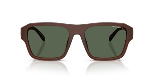 Armani Exchange Men's Ax4154su Universal Fit Square Sunglasses