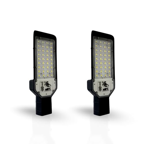 Image of D'Mak LED Street Light White Focus with Lens Waterproof IP65 for Outdoor Purposes (Pack of 2, 36W LED Street Light)