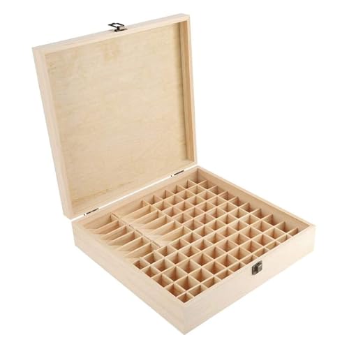 Boîte pour huiles essentielles Rengue en bois durable 13,78 pouces - 7