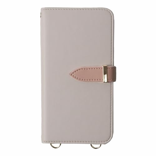 myones Redmi Note 10 JE XIG02 Redmi Note 10T �V���I�~ �݊��i �X�}�z�P�[�X �蒠�^ (�F�F�O���[�W��) �΂߂��� �X�}�z�V�����_�[ �X�g���b�v�t�� �����h�~ �J�[�h���[ ���t�� �~���[ �����݃J���[