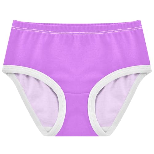 Joisal Purple Violet Girls Underwear Toddler 2t Cotton Panties for Girl Animals Kids Undies Briefs