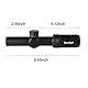 Paike Tactical Optical 1-5x24 Zielfernrohr 30 mm Weitwinkelsicht Rot Grün Beleuchtetes Jagdzielfernrohr