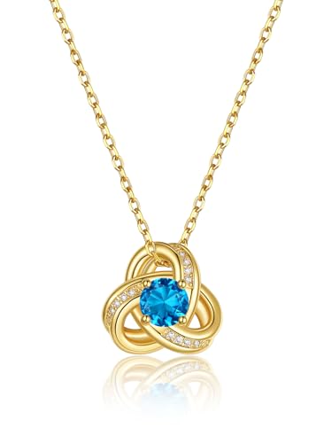 Bijou d'anniversaire pour elle avec collier pierre de naissance et breloque cristal KeyStyle