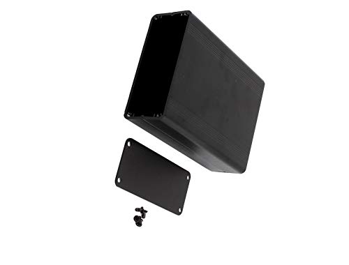 Caja para proyectos de aluminio Aexit 124x88x38mm miniatura 2