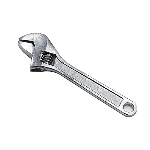 Wpyyi Multifunction Mini Wrench Quick Metal Repair Portable Hand Tool Jaw Spanner High Strength With Chain Universal Adjustable Wrench (Color : B, Size : Small) #TOP19