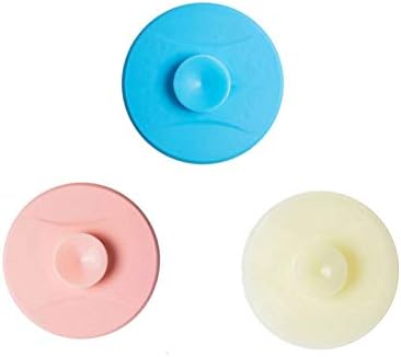 Bathtub Drain Stoppers, Universal Silicone Bath Drain Stopper, Plug Tub Drain for Sinks, Bathroom, Kitchen, Shower, Floor Drains (3pcs), Tub Stopper Plug