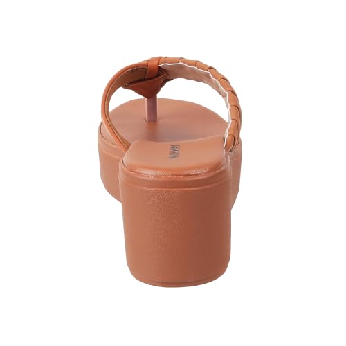 Image of Walkway Women Synthetic Leather Wedge Heel Fashion Sandal