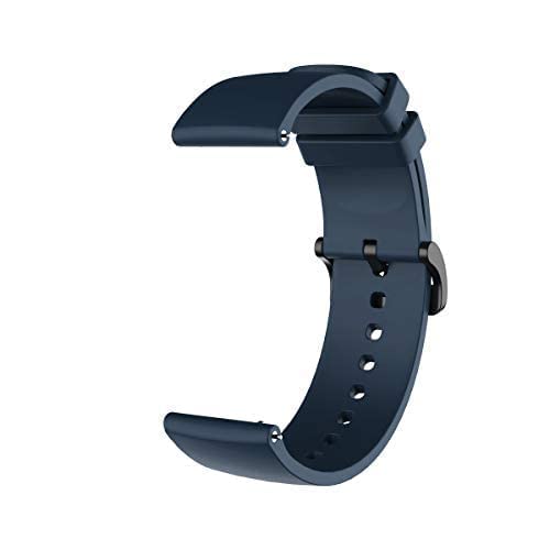 Image of Valente Premium Silicone Buckle 22 mm Watch Strap Compatible with Noise Colorfit Pro 3,Assist,Colorfit Ultra,Oneplus Watch, Fossil Gen 5E, Gen 5(44mm),Realme Watch 2 Pro