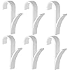 6 stuks badkamer handdoekhaken rail radiator tubular badkamer haak houder mop haak hanger opslag houder voor verwarmde…