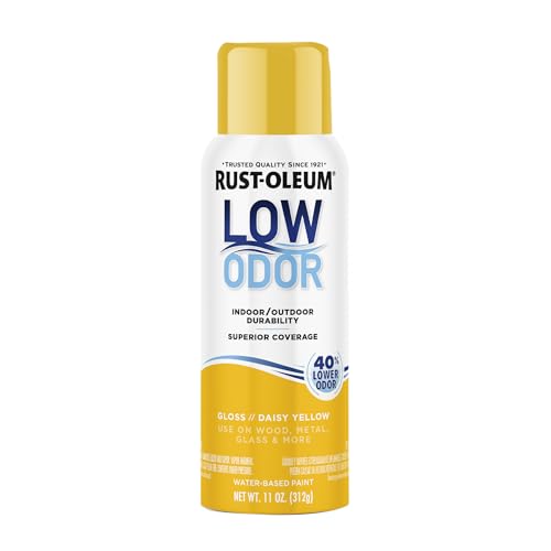 Image of Rust-Oleum Low Odor Premium Spray Paint, 11 oz, Gloss Daisy Yellow