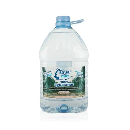 Agua de Mar Hipertónica Aqua de mar Sin sabor Botella 5 L