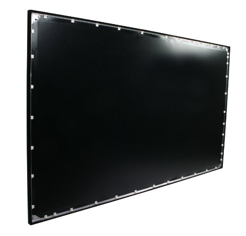 Image of Elite Screens ezFrame Series, 84-inch Diagonal 16:9, Sound Transparent Perforated Weave AcousticPro1080P3 Fixed Frame Projection Screen, R84WH1-A1080P3