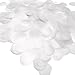 Dissolving Water Soluble Rice Paper Confetti White Wedding Confetti 20000 Pieces 150 Gram 2CM Biodegradable Round Circle for Send Off Outdoor Beach Reception Ceremony Celebration Classic Modern