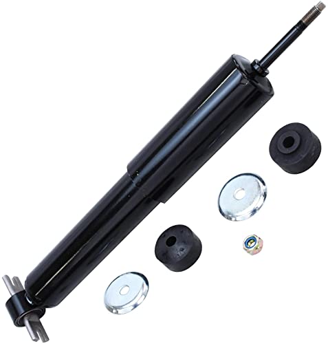 Image of Detroit Axle - Front 6pc Shock Absorbers Kit for 2003-2022 GMC Savana Chevrolet Express 2500 3500, 4 Front and Rear Shock Absorbers 2 Sway Bars Replacement