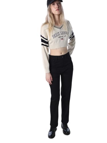 Image of ONLY Women's Solid Slim Fit High Rise Blue Jeans