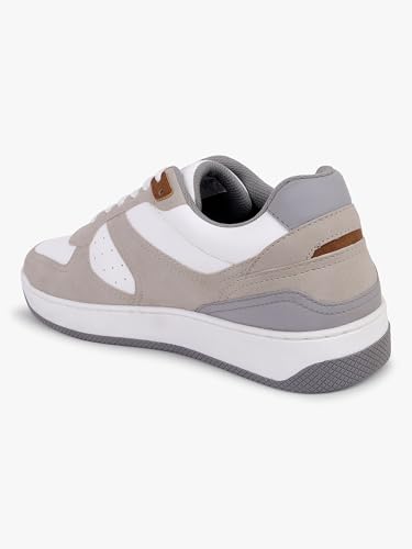 Image of Cantabil Casual Sneaker Shoes for Men l Lightweight & Comfortable with Cushioned Insole Polyurethane (PU) Upper TPR Sole Lace-Up Closure