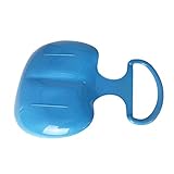 Sicheres und langlebiges Material: Dieses Snowboard wird aus umweltfreundlichem und ungiftigem PE-Material hergestellt, ist sehr langlebig, Frostschutzmittel und verschleißfest.