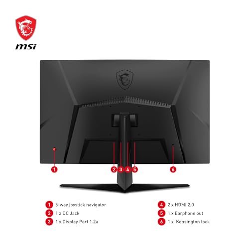 MSI G27C4X écran plat de PC 68 6 cm 27 1920 x 1080 pixels Full HD - vue 8