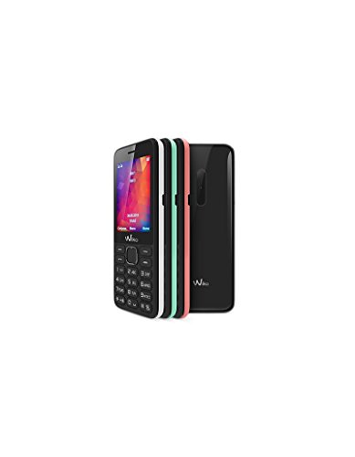 Wiko Riff 2 Telefono Cellulare, 32 GB, Nero/Menta