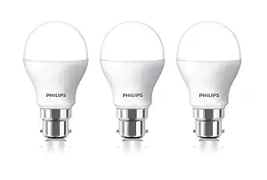 PHILIPS LED Bulb (White, 9 W) - Set of 3