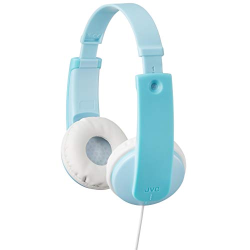 JVC Tiny Phones Kids Stereo Headphones with Volume Limiter, Turquoise
