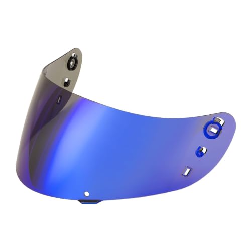 Image of PSLER Shatterproof Helmet Visor for Airform Airmada Airframe pro,Deep Blue