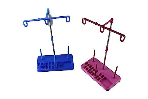Image of HomeSoGood 2 Pack Thread Holder Embroidery and Sewing Machine Thread Organizer for 3 Scoops