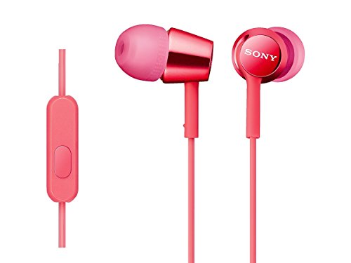 ソニー SONY イヤホン MDR-EX150AP : カナル型 リモコン・マイク付き レッド MDR-EX150AP R w17b8b5 31EjfaKZ0CL.jpg