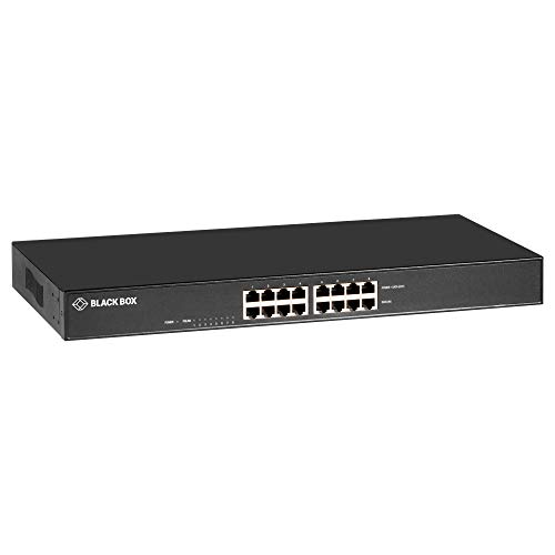 Black Box PoE Gigabit Ethernet Injector - 802.3at - 120 V AC, 230 V AC Input - 8 10/100/1000Base-T Input Port(s) - 8 10/100/1000Base-T Output Port(s)