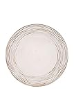 Photo Gallery casa collection 1 pezzo sottopiatto piatto da tavola in pp wave sbiancato 33 cm Photo Gallery casa collection 1 pezzo sottopiatto piatto da tavola in pp wave sbiancato 33 cm