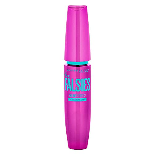 Maybelline Volum' Express The Falsies Waterproof Mascara, Volumizing and Separating Make Up Formula, Very Black, 1 Count
