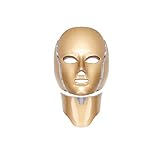 MASCARILLA DE LUZ NATURAL: Luz led para rostro con más 7 beneficios que la normal de 3 luces. Luz roja para las arrugas del rostro y síntesis de colágeno. Luz azul para la inflamación y el endurecimiento de la piel. Luz verde para la pigmentación y el brillo de la tez. Luz azul claro para la tensión de la piel. Luz amarilla para el enrojecimiento. Luz púrpura para el rejuvenecimiento de la piel. Y luz cian para blanquear la piel.