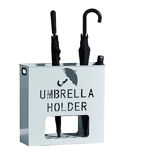 Support de parapluies portatif en métal pour entrées de restaurants et halls d'hôtels accueillants