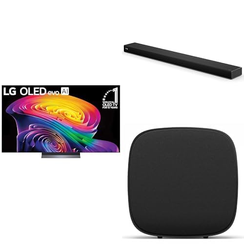 Image of LG 65-Inch OLED C6 TV & Sound Suite Bundle 65-Inch OLED evo AI 4K C6 TV + H7 Soundbar + W7 Wireless Subwoofer | Dolby Atmos, Dolby Vision, HDR10, AI Super Upscaling 4K (New 2026 Model)