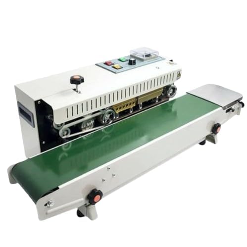 Universal Seal FR900 Continuous Band Sealing Machine | 0-18m/min | 6-15mm Seal Width | Plastic Bag Sealer for Food Pouches & Packaging (220V/110V, Mild Steel Body)-image-31