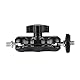 CAMVATE Universal Magic Arm mit 1/4 -20 Gewinde (Schwarz, 2 Stück)