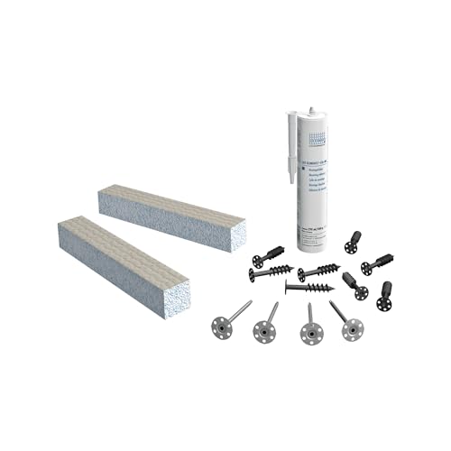 LUX ELEMENTS kit de montage pour habillage de baignoire, TOP-KIT LTOPE1053, blanc