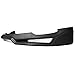 Front Bumper Lip Compatible with 2014-2016 Mazda 3, V3 Style PP Unpainted Black Air Dam Chin Diffuser Lip by IKON MOTORSPORTS, 2015 2016