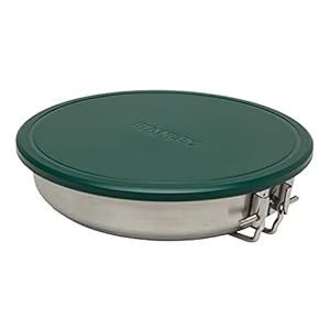 Stanley Adventure All-In-One Kampingkochset – Leichtes 9-teiliges Outdoor Kochset aus Rostfreiem Edelstahl – Camping…