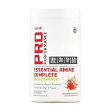 GNC Pro Performance Essential Amino Complete Plus Energy - Raspberry Iced Tea | 5g BCAA, 5g EAA Plus Energy Blend and Electrolyte Complex | 30 Servings