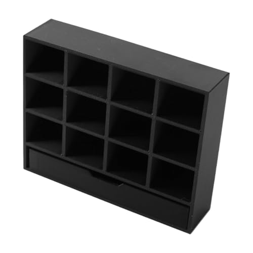 Soluzione pratica di archiviazione: Questa libreria a forma di casetta per bambole funge da pratico mobiletto per organizzare giardini in miniatura e modellini, garantendo che gli oggetti siano ordinati in modo preciso. Il suo design decorativo migliora la stratificazione , rendendola ideale per gli appassionati di case delle bambole che cercano funzionalità ed estetica nelle loro esposizioni . Con una struttura versatile, ottimizza lo spazio mantenendo tutto in ordine e pronto per
